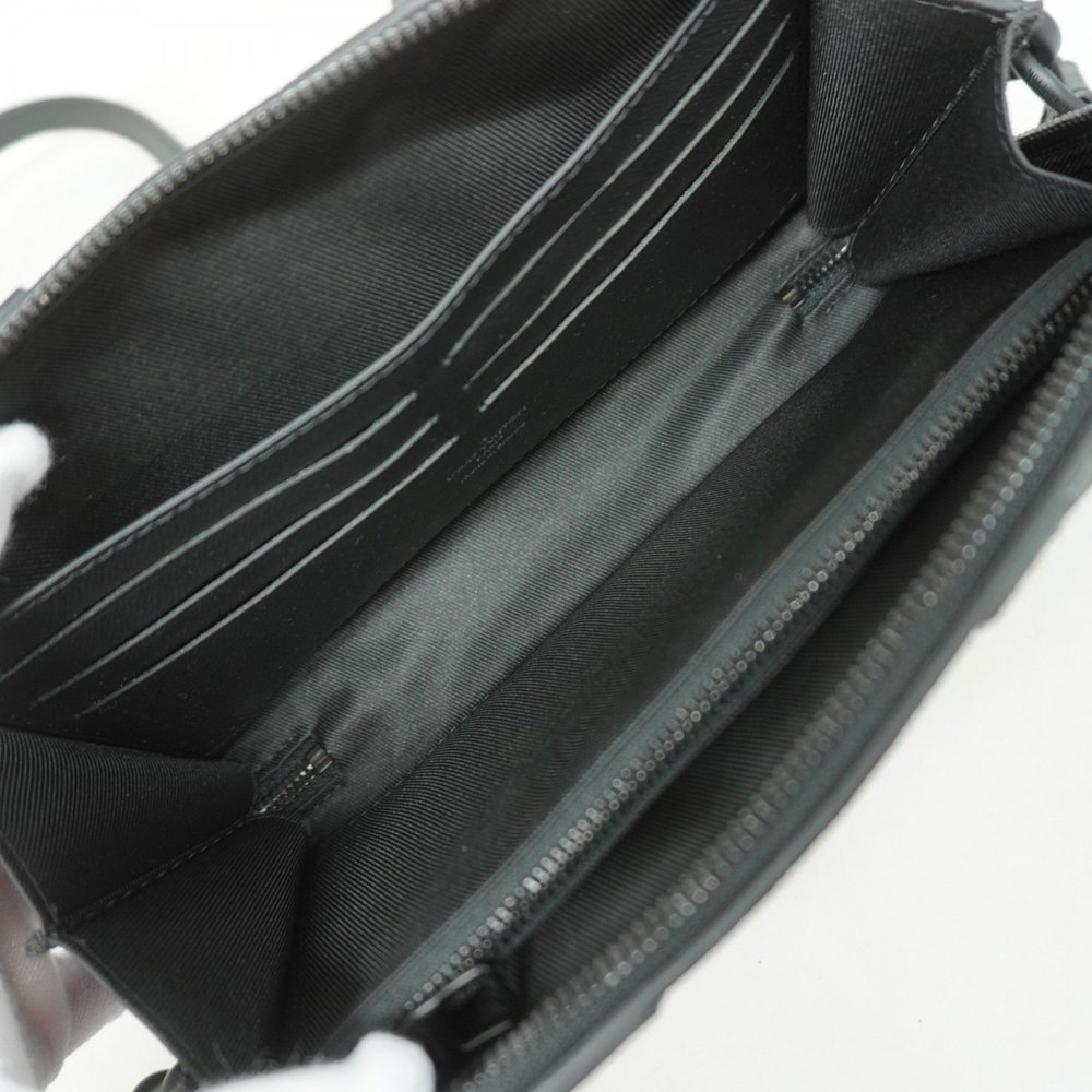 Louis Vuitton Shoulder Bag Monogram Eclipse Soft Trunk Wallet M69838 Black Men's - Picture 4 of 12